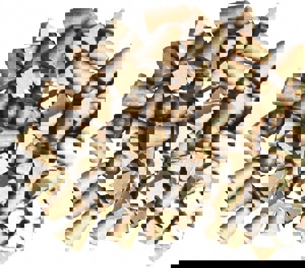 Cone & Pyramid Tumbling Media: Plastic Carrier, Zirconia Alumina Abrasive, 1/4 & 3/8